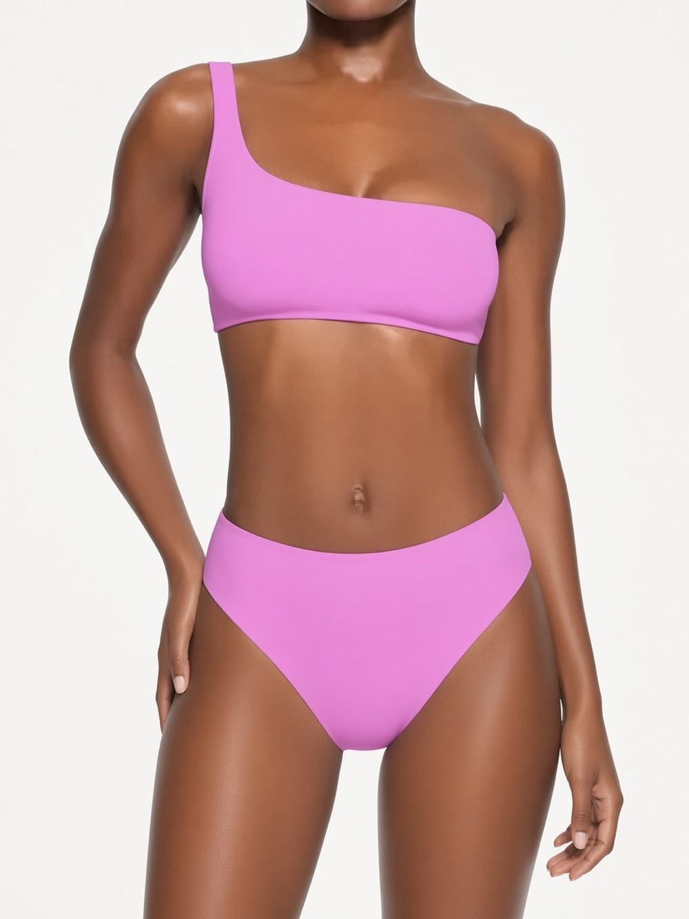 💗 SKIMS Recycled Swim Bikini Set | Neon Orchid | S | NWT 🏷️